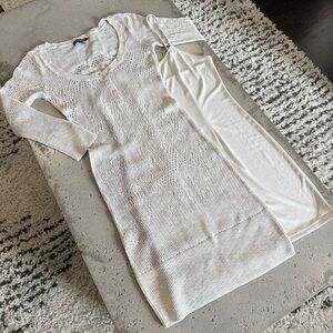 American Eagle Knit Dress with slip